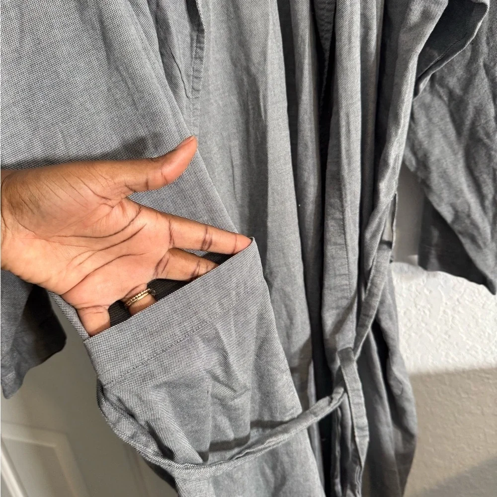 Polo Ralph Lauren Gray Long Robe